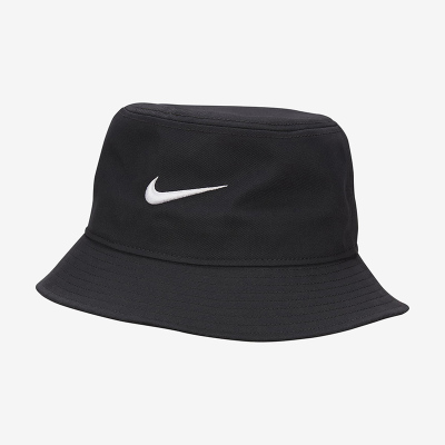 Nike 耐克男女同款渔夫帽Logo刺绣个性舒适简约运动帽 FB5382-010