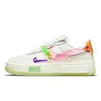 耐克 Nike Air Force1AF1白彩色电竞夜光增高运动板鞋 DO2332-111