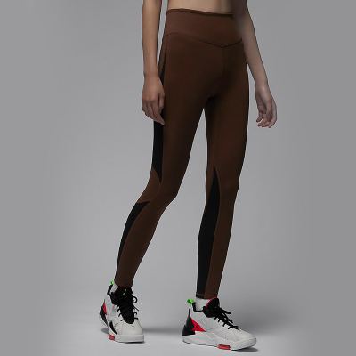 Nike耐克Jordan女士新款健身训练运动速干紧身裤长裤FB4648-259