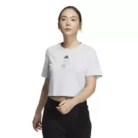 Adidas阿迪达斯女装夏季新款透气舒适休闲运动短袖T恤HA3641