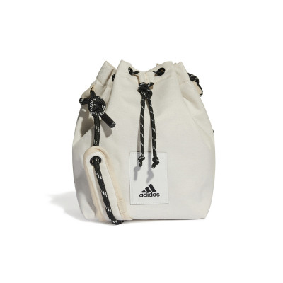 adidas阿迪达斯女子运动训练休闲单肩包斜挎包便携水桶包 HT2444