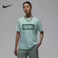 耐克 NIKE 2024秋女时尚舒适透气休闲运动短袖针织衫 FV7135-368