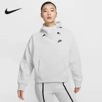 耐克(NIKE)2024女AS W NSW TCH FLC OS HDY舒适户外日常休闲运动卫衣/套头衫