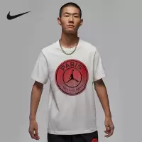 耐克(NIKE)2024男M J PSG SS LOGO TEE舒适户外日常休闲运动T恤