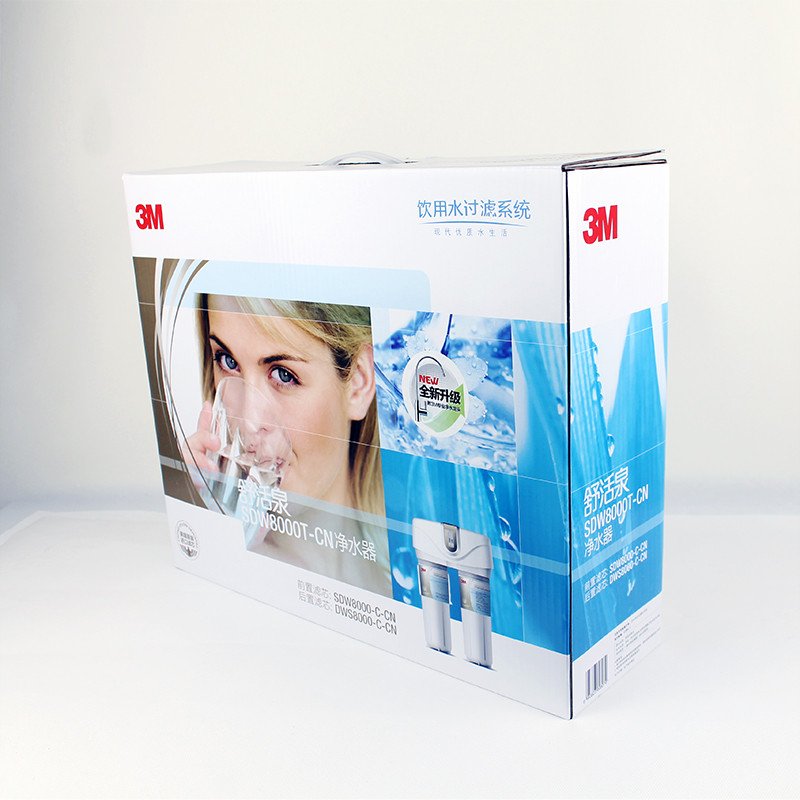 3M净水器滤芯sdw8000T-cn滤芯家用净水器8000t滤芯替换一套