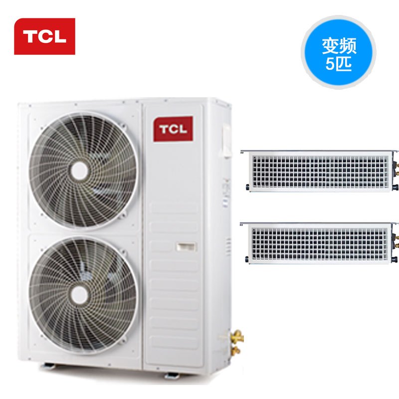 TCL中央空调变频家用暗藏式风管机/多联机尊享系列， 5匹一拖二TMV-Vd120W