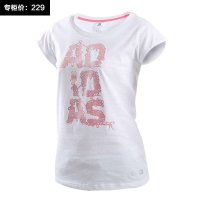 adidas 阿迪达斯 夏季女子短袖T恤 Z50306