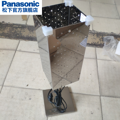 松下(Panasonic SCC-711影立方系列台灯14W(E27暖白色)紧凑型荧光1支(不含光源)镜面不锈钢灯罩