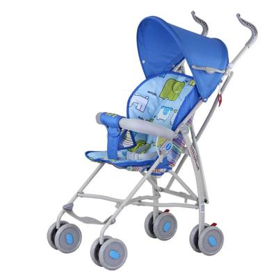 宝宝好婴儿推车超轻折叠BB车儿童轻便型简易伞童车手推车605C（蓝色）