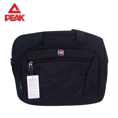 正品 匹克PEAK 秋季时尚商务电脑包 单肩包斜挎包 B914220