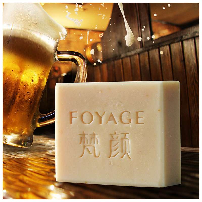 梵颜 （FOYAGE） 洗发皂3件套（含护发）（啤酒姜汁80g+首乌黑芝麻精油皂80g+柠檬酸50g）控油固发 除矽灵