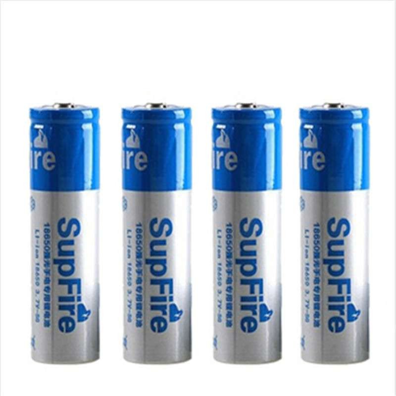 神火supfire手电专用3.7V 18650充电锂电池 强光led手电筒电池