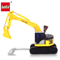 LEFEI/乐飞 中号儿童惯性工程车非充电模型玩具 长臂挖掘车 男孩工程运输车塑料模型玩具3-6岁