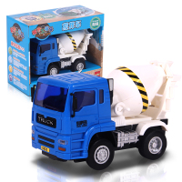 LEFEI/乐飞 儿童惯性工程车模型搅拌车玩具滑行车 玩具车男孩 6922