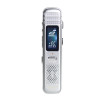 新科（Shinco）32G录音笔可换卡断电保存快充锂电AB复读 MP3播放音效调节 银色X6升级版