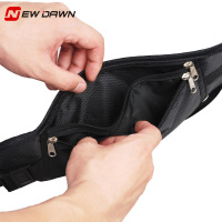Newdawn户外旅行贴身腰包男女款运动跑步防盗隐形钱包手机包