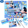 Disney迪士尼米奇儿童文具套装男女童学习用品小学生文具礼盒六一儿童节开学礼物DM6049蓝色