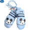 迪士尼米奇儿童手套冬保暖加厚滑雪防水手套小孩宝宝挂绳卡通手套