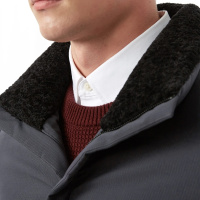 波司登BOSIDENG中款羊卷毛领商务休闲男士冬季常规外套羽绒服男B70141049