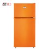 喜力 BCD-101 101升小冰箱家用节能 小型冰箱双门 迷你小型电冰箱 冷藏冷冻 橙色