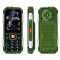 直板天翼CDMA电信4G卡版军工三防电霸老人手机 6800毫安超大电池超长待机老年手机weiimi HYT998（绿色）
