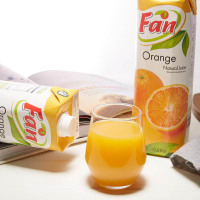 【中粮我买网】Fan纯果芬橙汁1L*12（塞浦路斯进口 盒）整箱装
