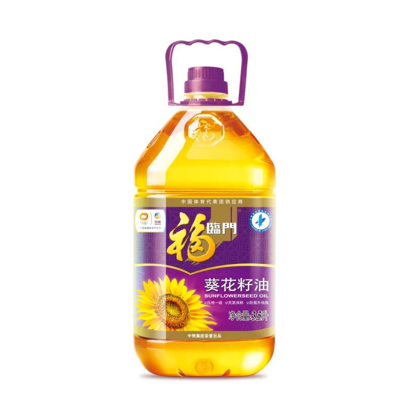 [中粮我买网]福临门 压榨一级充氮保鲜葵花籽油3.5L