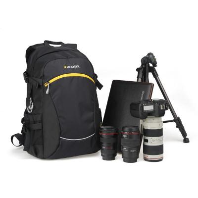 安诺格尔[A2343经典黑]休闲单反相机包 双肩摄影包佳能尼康数码单反包相机包