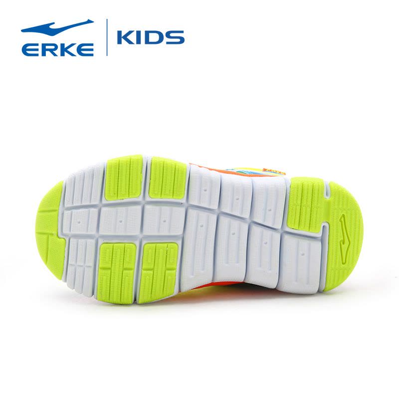 鸿星尔克ERKE儿童鞋毛毛虫新款运动鞋子男女童易弯折休闲鞋跑步鞋图片