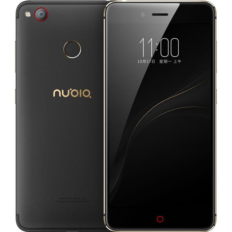努比亚Z11miniS 全网通 4G+64G 黑金色 移动/联通电信4G手机图片