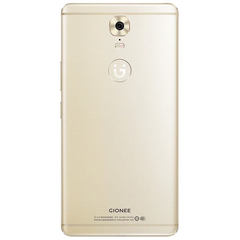 金立/Gionee M6 Plus 4GB+64GB 香槟金 移动4G；联通4G；电信4G 全网通4G手机图片