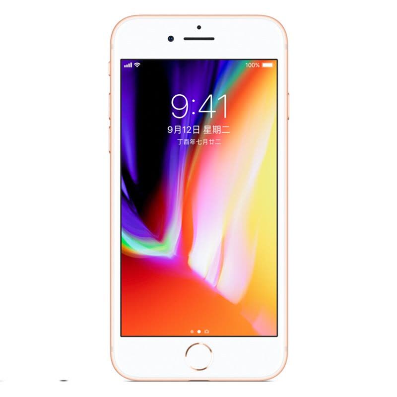 苹果(Apple) iPhone8 64GB 金色 移动联通电信全网通4G手机 A1863 双面玻璃图片