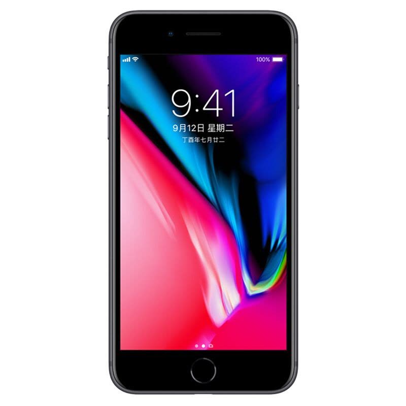 苹果(Apple) iPhone8Plus 256GB 星空灰色 移动联通电信全网通4G手机 A1864 双面全玻璃图片
