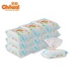 奇酷婴儿湿巾 婴儿手口专用柔湿巾 新生儿宝宝湿纸巾 25抽*10包