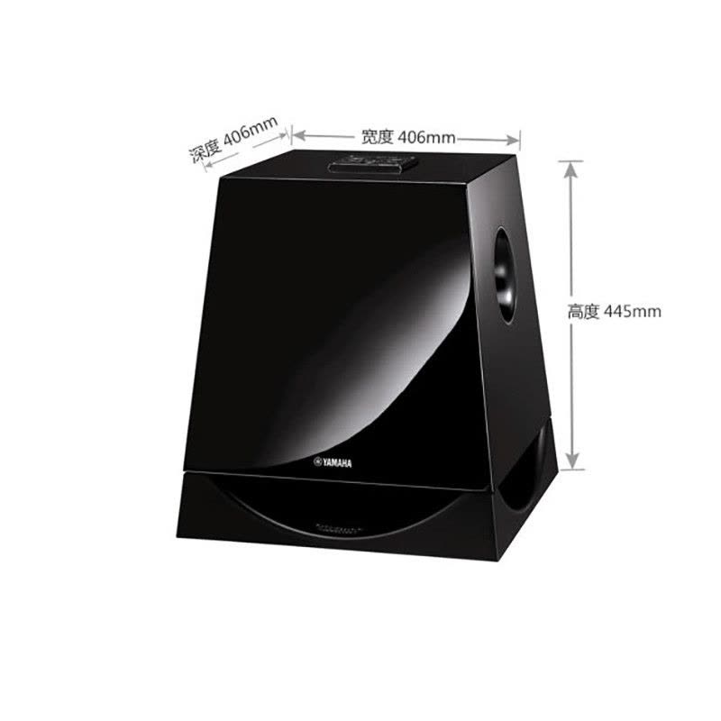 雅马哈(YAMAHA)NS-SW700 2.1声道重低音音箱 10英寸有源低音炮 家用音响设备(钢琴漆黑色)图片