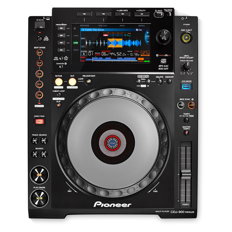 Pioneer 先锋 CDJ-900NXS DJ打碟机 专业多功能播放机DJ音响设备金属