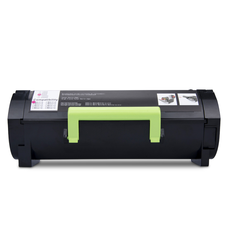 耐图 利盟MS310碳粉盒适用Lexmark利盟MS312dn MS315dn MS410d打印机墨粉盒/墨盒