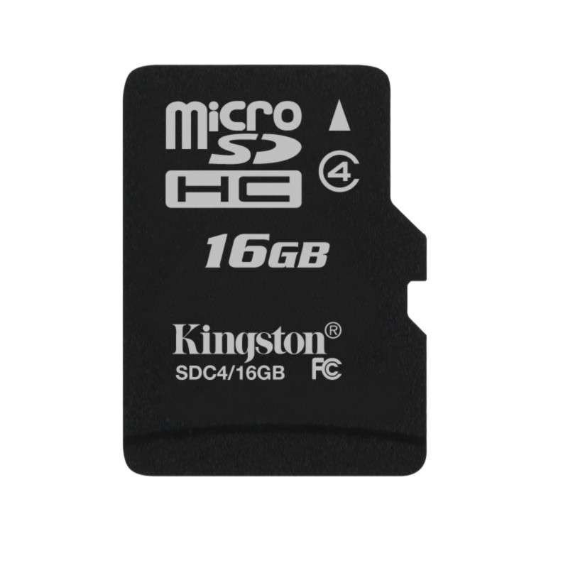 金士顿(Kingston)16G(CLASS4)存储卡(MicroSD) TF卡 16GB手机内存卡/存储卡