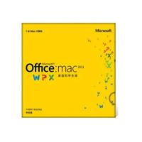 正版盒装/苹果mac系统/办公软件/office for Mac 2011 家庭与学生版 /Mac 1用户