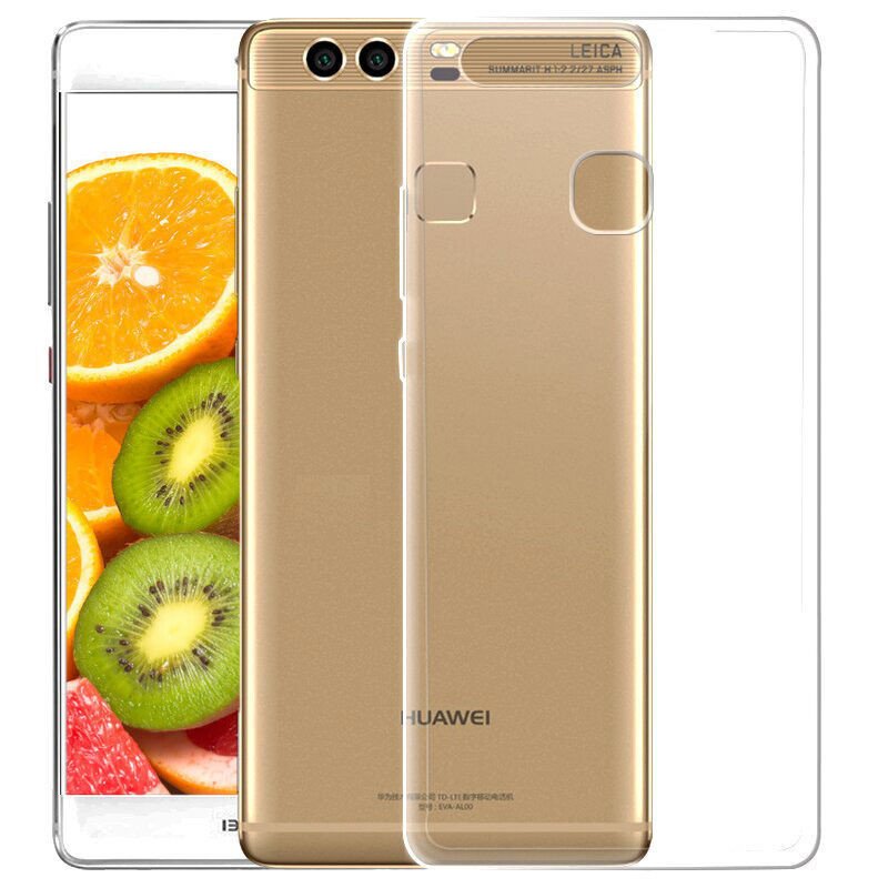 华为(HUAWEI) P9/P9plus手机保护壳 P9透明壳 P9透明软壳 P9/P9plus后盖式TPU透明软壳