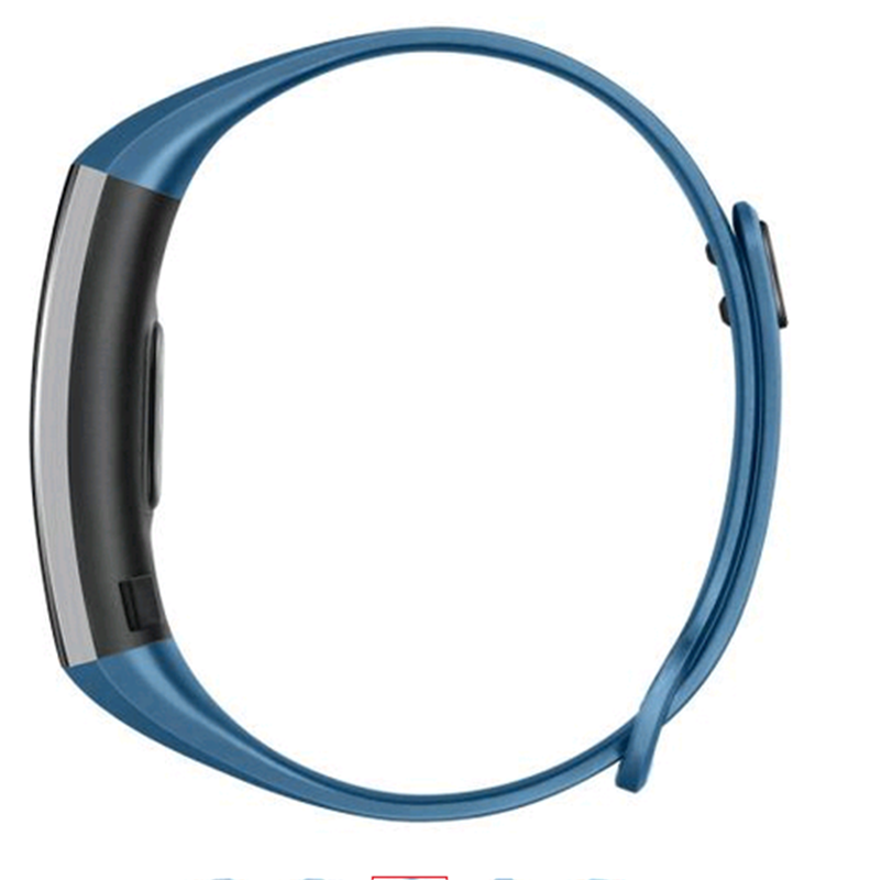HUAWEI/华为智能运动手环手表 独立GPS来电提醒拒接 健康呼吸训练心率睡眠监测 50米防水游泳携带 GPS版蓝色高清大图