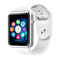 都纳DUNA 智能手表D29 时尚穿戴蓝牙手环腕表兼容苹果三星华为小米OPPO智能手机伴侣男女电话定位手表（白色）