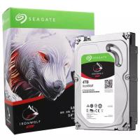 希捷(SEAGATE)酷狼系列 4TB 5900转64M SATA3 网络储存(NAS)硬盘(ST4000VN008)