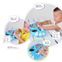 【俏娃宝贝】儿童电子琴宝宝音乐培养益智玩具琴婴幼儿环保小钢琴6-12个月