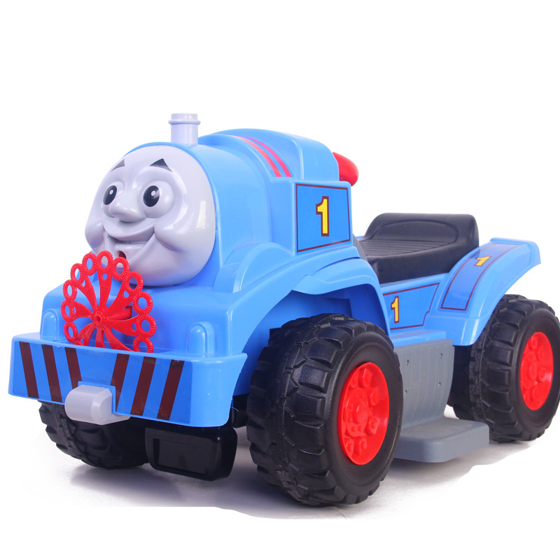 儿童电动车宝宝电动汽车大号轨道火车托马斯玩具车可坐人3-4-5岁