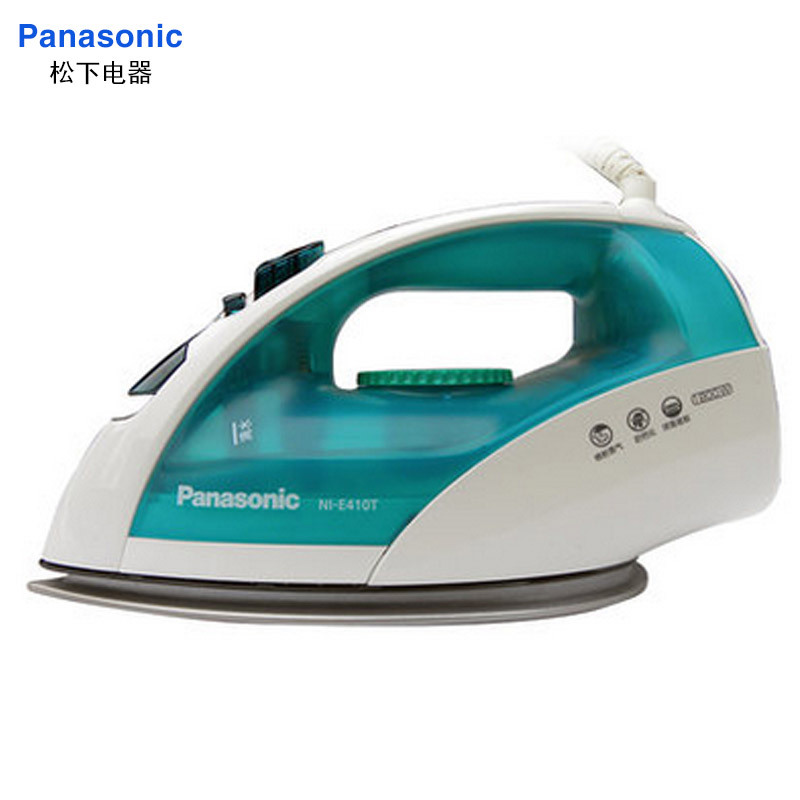 Panasonic/松下蒸汽电熨斗家用手持电烫斗蒸汽熨烫机喷水喷雾烫衣服NI-E410T