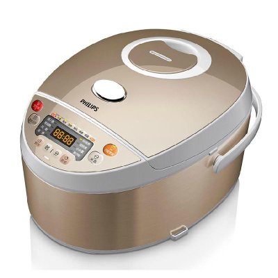 飞利浦Philips HD3165智能电脑型预约定时电饭煲家用4L内胆温控烹饪
