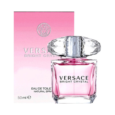 VERSACE 范思哲香恋水晶/晶钻粉钻女士香水50ml 花果香调 清新留香