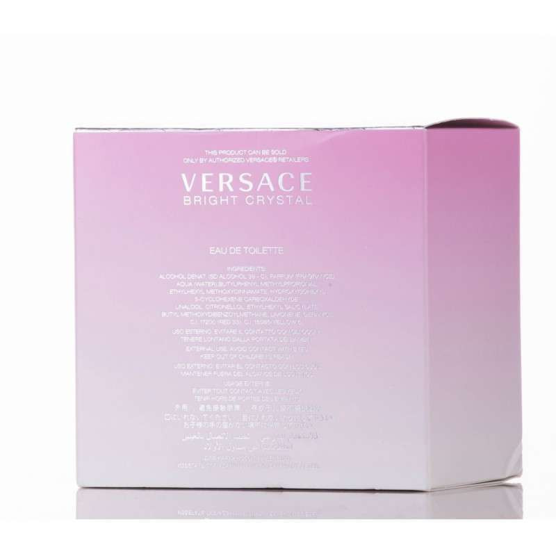 VERSACE 范思哲香恋水晶/晶钻粉钻女士香水50ml 花果香调 清新留香