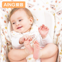 AING爱音婴儿餐椅C008可变摇椅儿童餐椅PU座套 婴儿宝宝餐桌椅